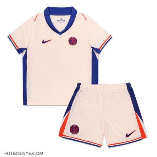 Camiseta Chelsea Visitante Equipación para niños 2024-25 manga corta (+ pantalones cortos)